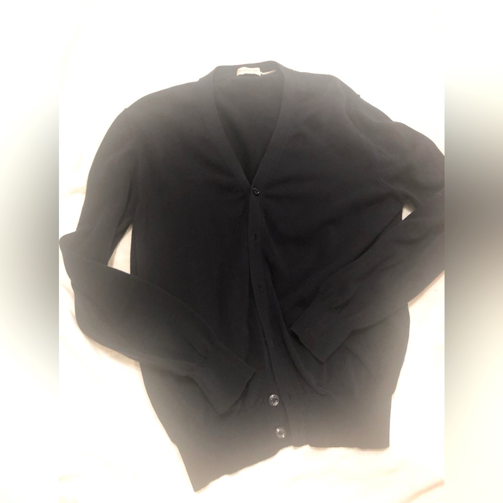 Moncler cardigan navy EUC 955